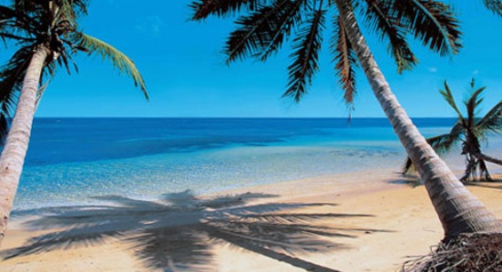 Tipico paesaggio caraibico