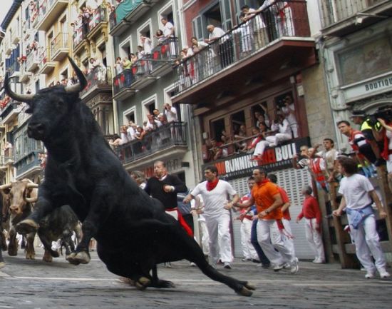 Festa di San Fermín: corsa dei tori
