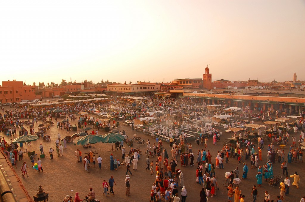 Marocco_Marrakech_medina_by wikipedia