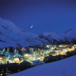 Les Deux Alpes di notte