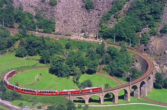 Trenino rosso del Bernina