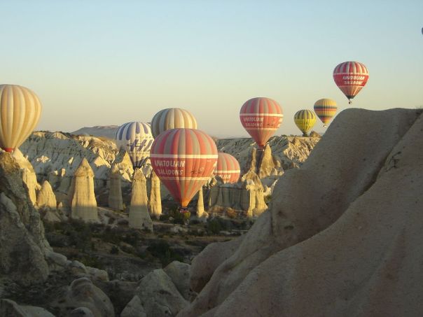 Cappadocia in mongolfiera