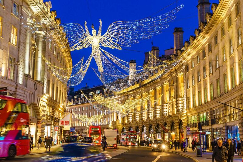 Addobbi di Natale a Londra