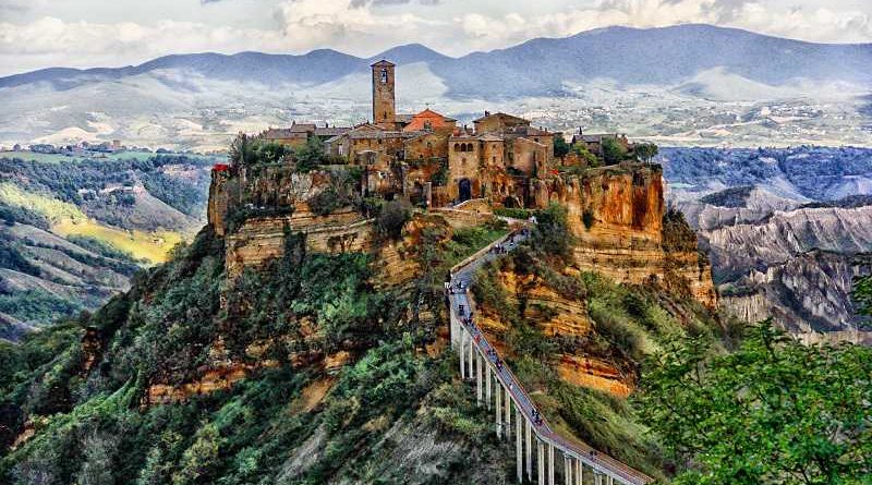 Civita di Bagnoregio un borgo magico nel Lazio