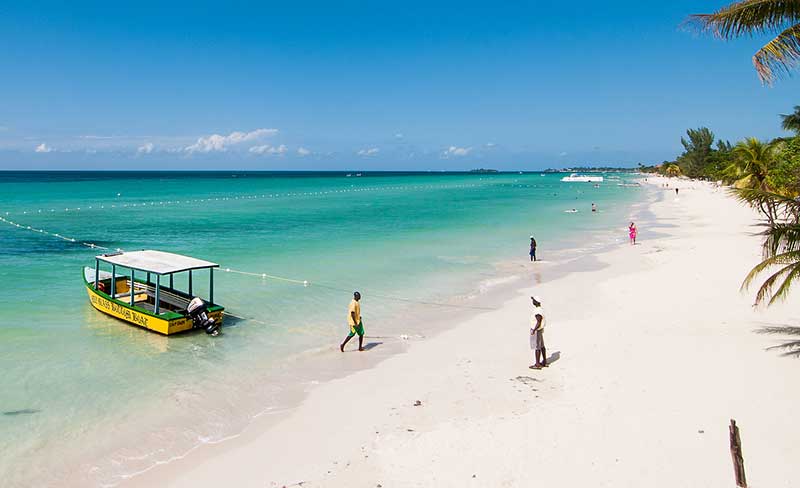 Seven Mile Beach, Negril Giamaica