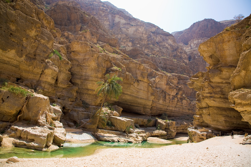 Oman viaggio tra le gole di Wadi Shab