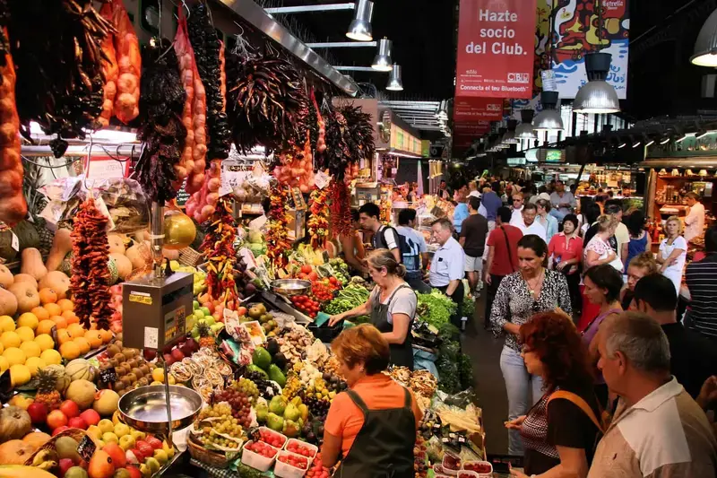 Il mercato della Boqueria