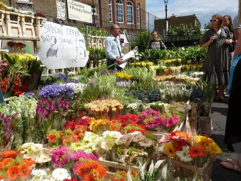 Il Columbia Road mercato dei fiori