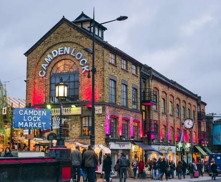 Il mercato nel quartiere di Camden